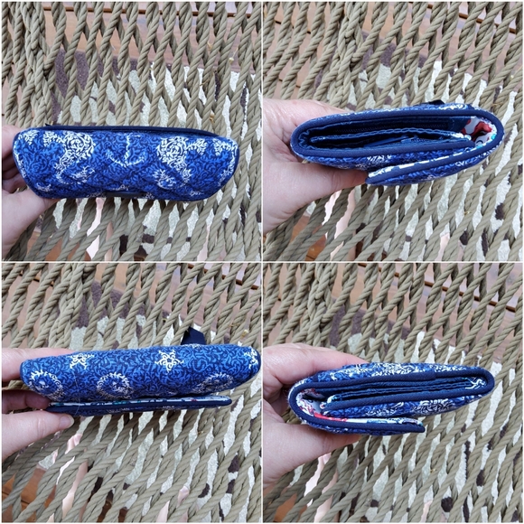 Vera Bradley Sea Horse of Course Riley Wallet - Picture 16 of 16